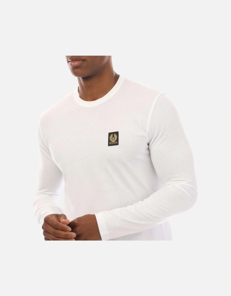 Cotton Jersey Long Sleeve T-Shirt