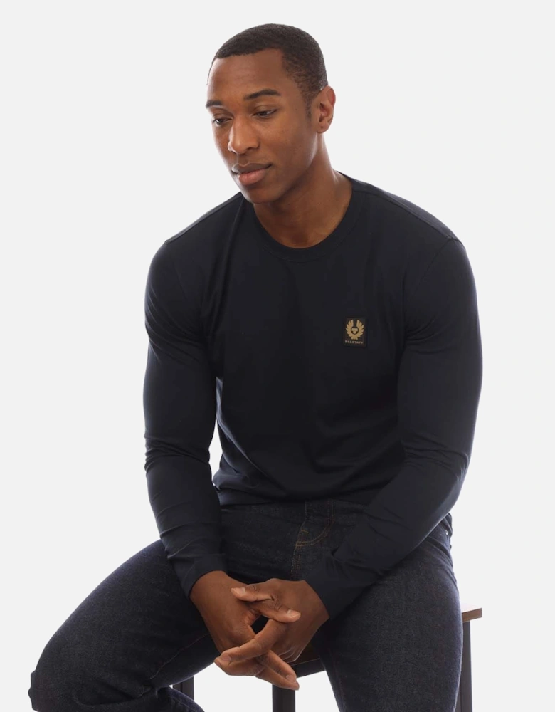 Cotton Jersey Long Sleeve T-Shirt