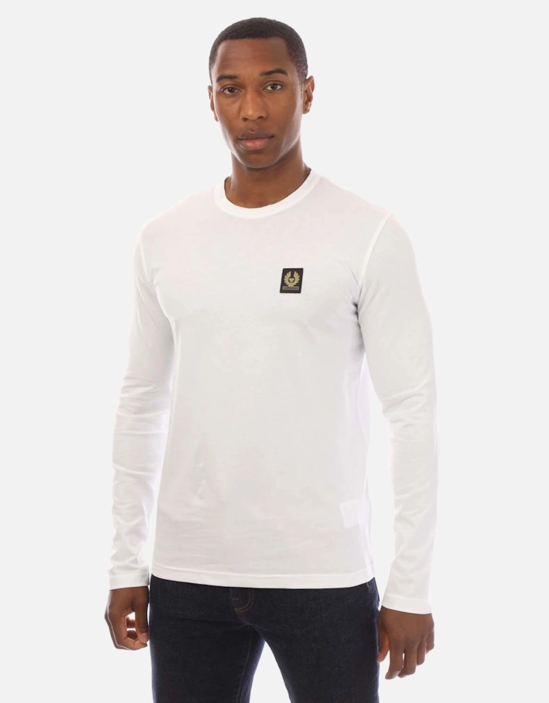 Cotton Jersey Long Sleeve T-Shirt