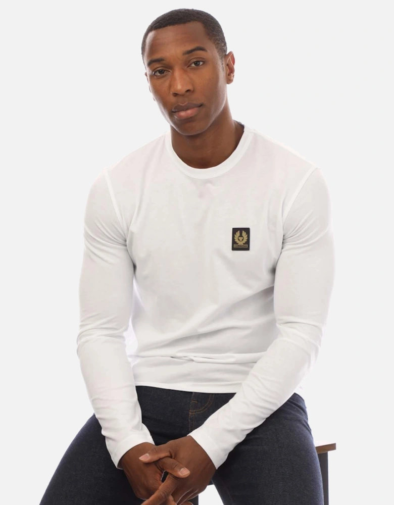Cotton Jersey Long Sleeve T-Shirt