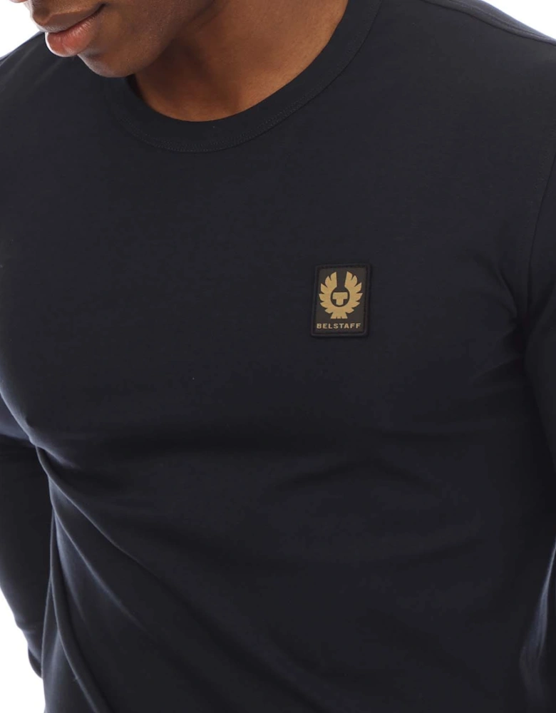 Cotton Jersey Long Sleeve T-Shirt