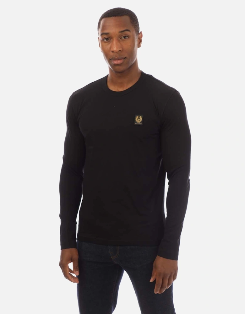 Cotton Jersey Long Sleeve T-Shirt