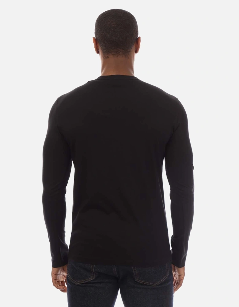 Cotton Jersey Long Sleeve T-Shirt