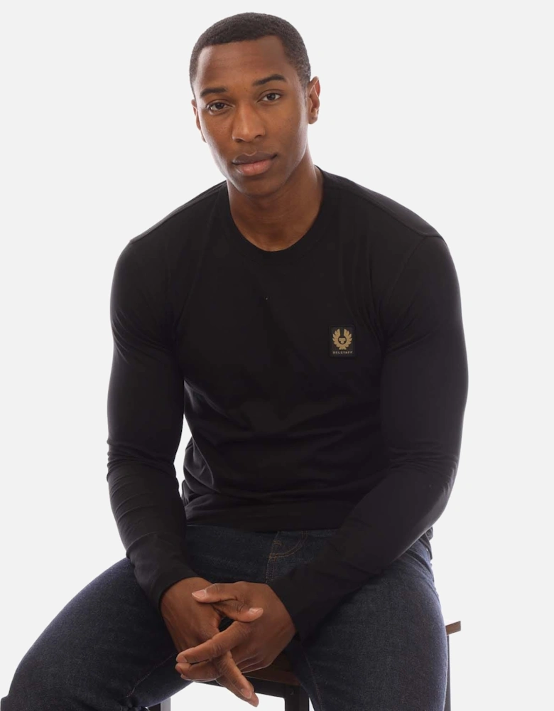 Cotton Jersey Long Sleeve T-Shirt