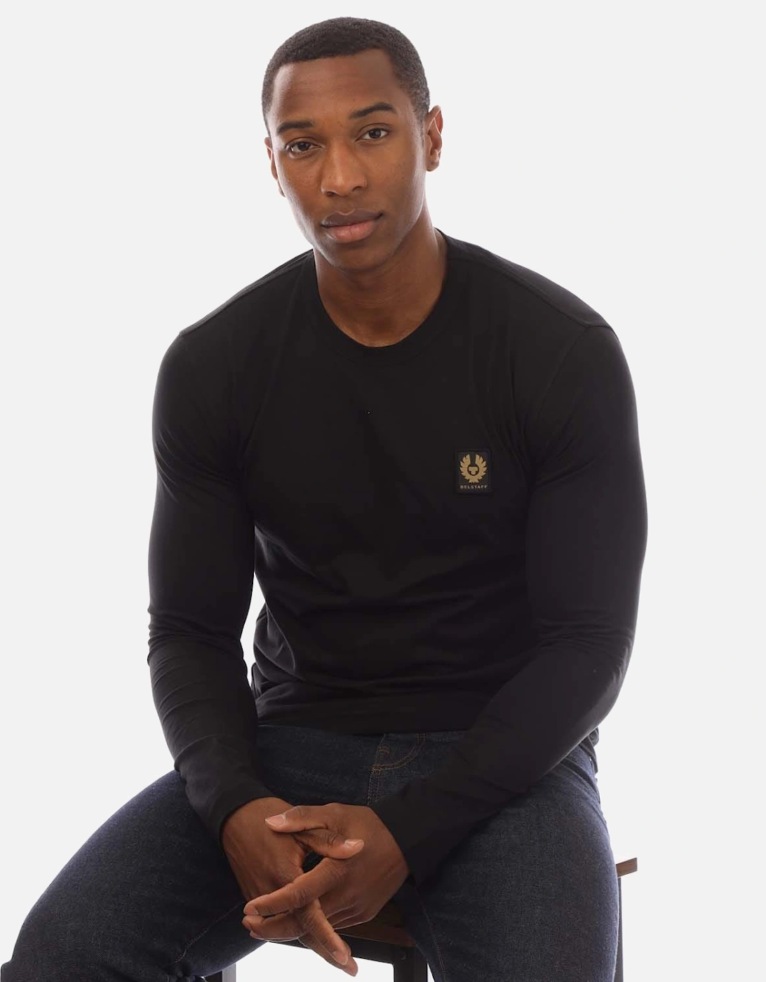 Cotton Jersey Long Sleeve T-Shirt