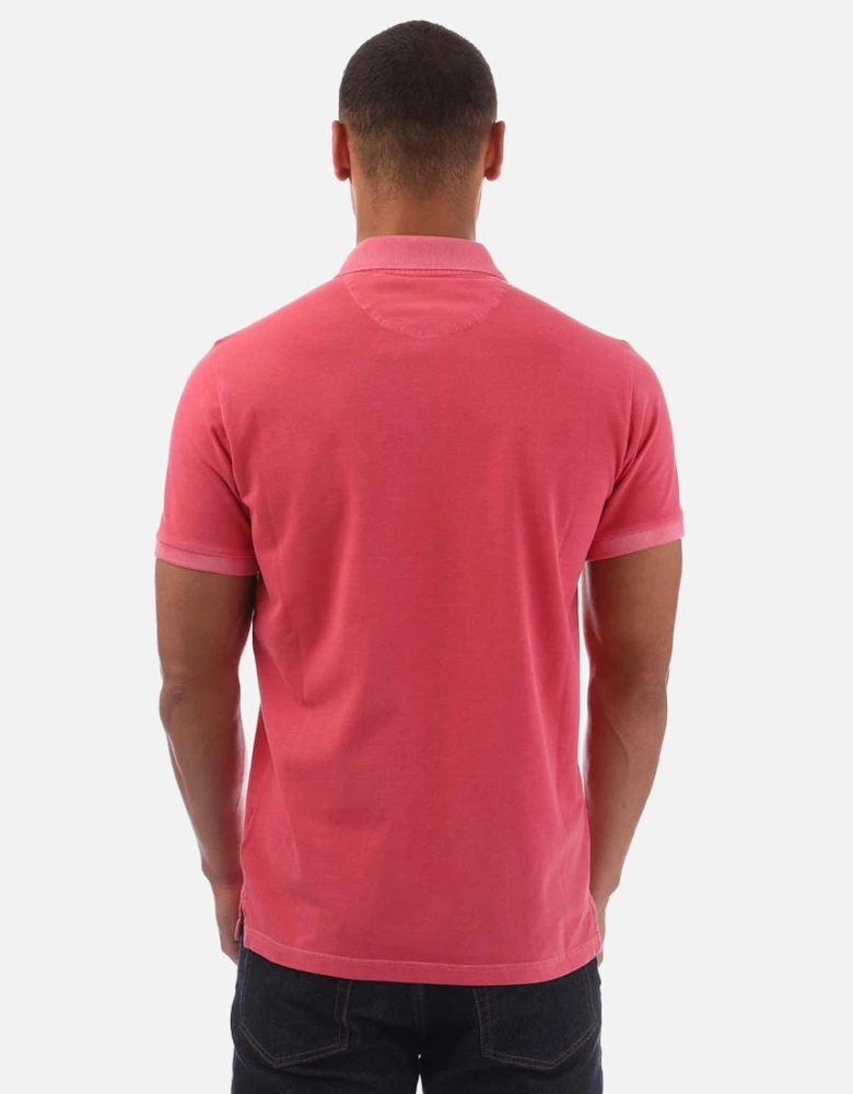 Sunfaded Piqué Polo Shirt