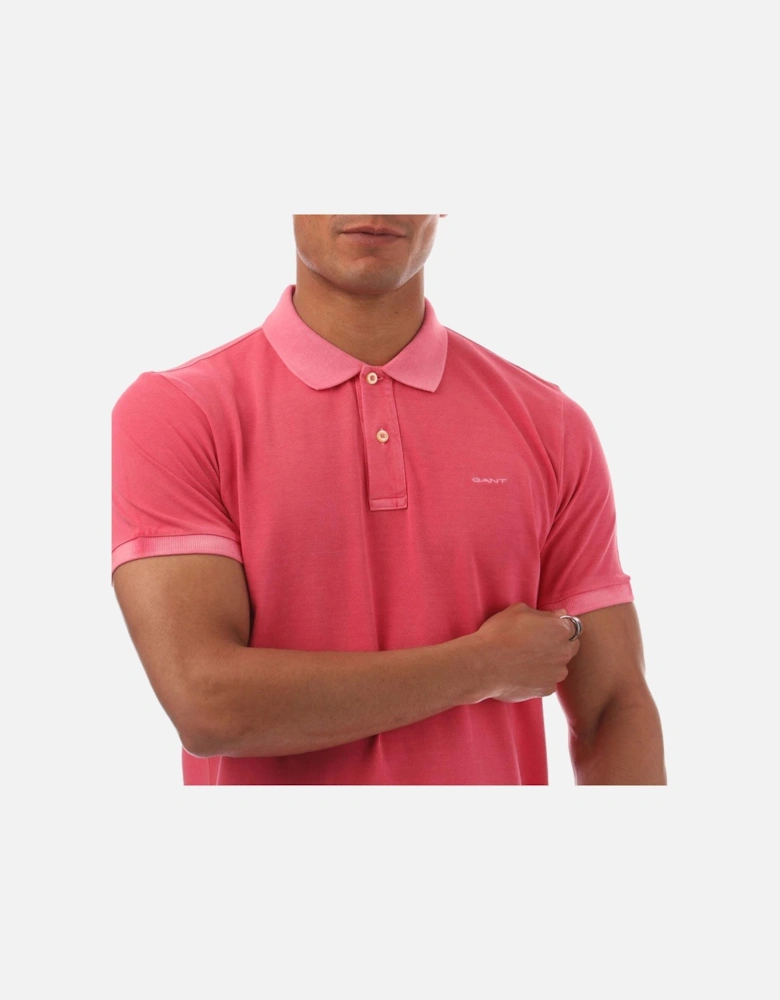 Sunfaded Piqué Polo Shirt