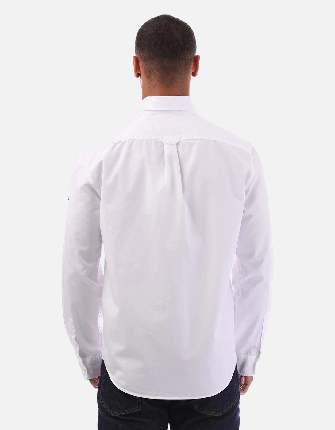 Garment Dye Cotton Scale Shirt