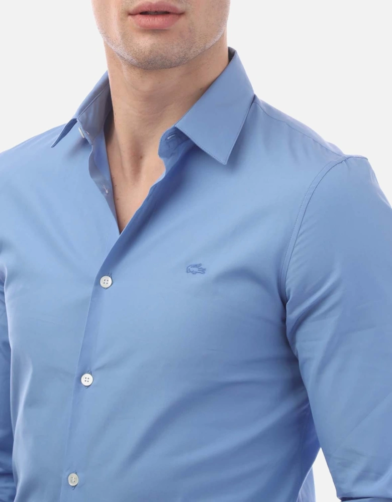 Slim Fit Cotton Poplin Shirt
