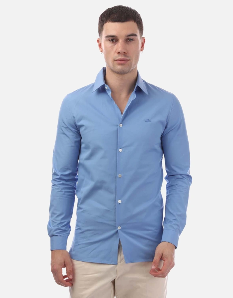Slim Fit Cotton Poplin Shirt