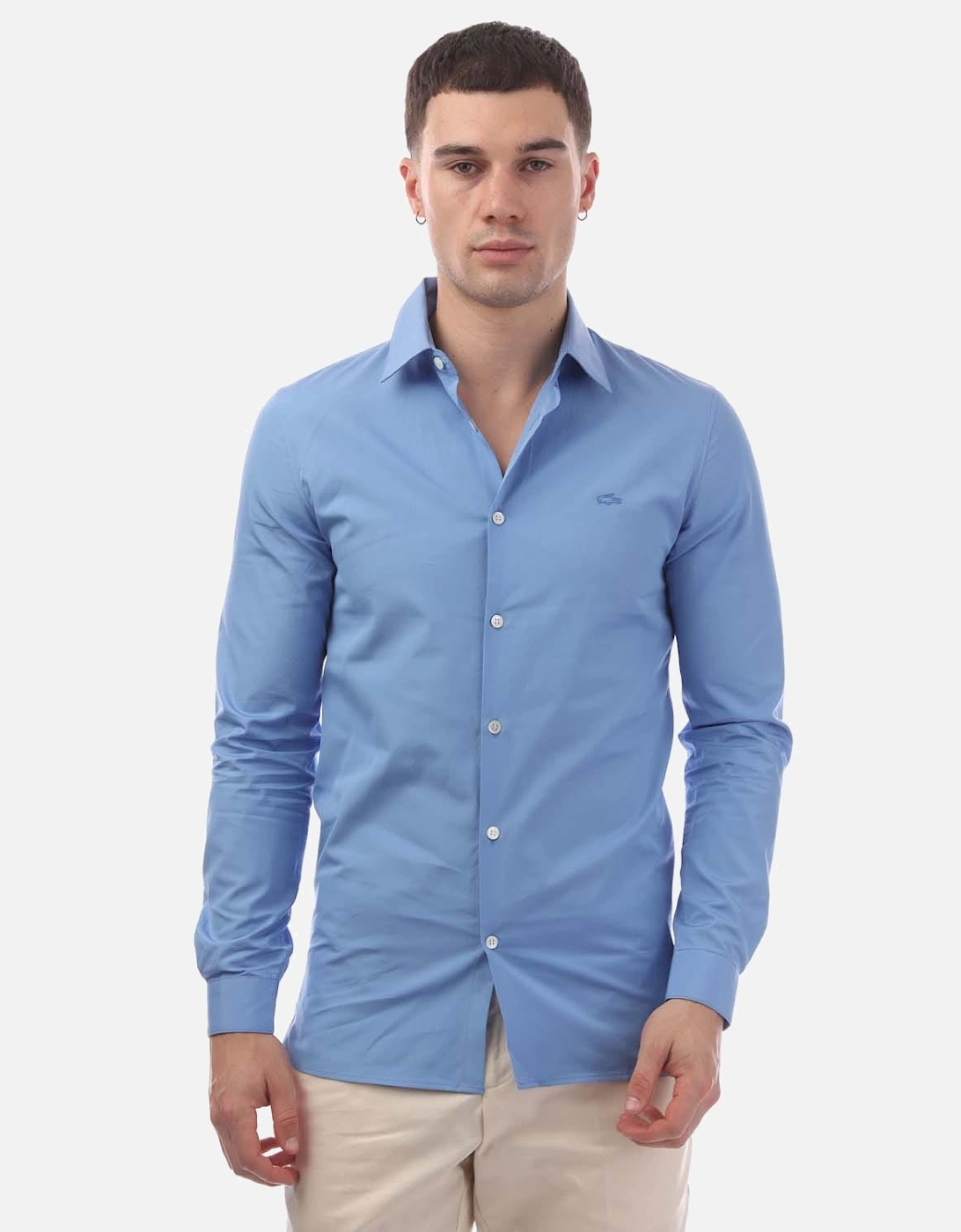 Slim Fit Cotton Poplin Shirt, 5 of 4