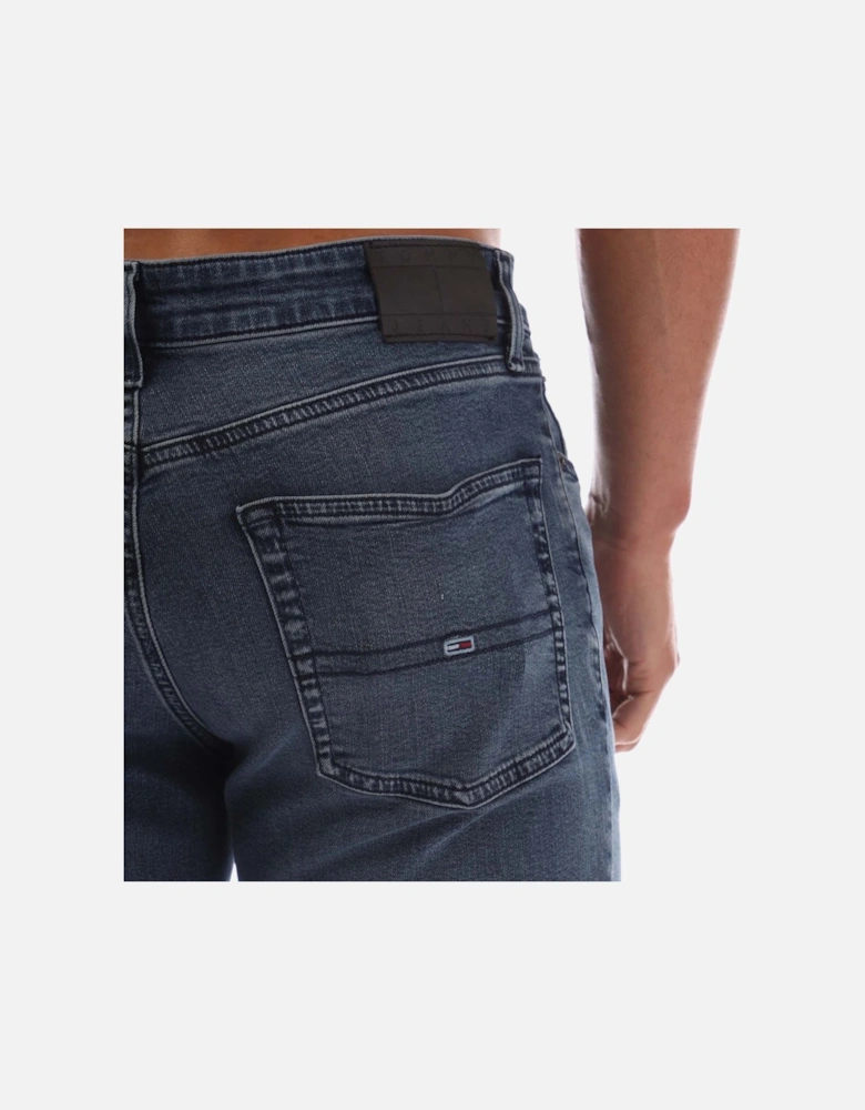 Scanton Faded Slim-Fit Jeans