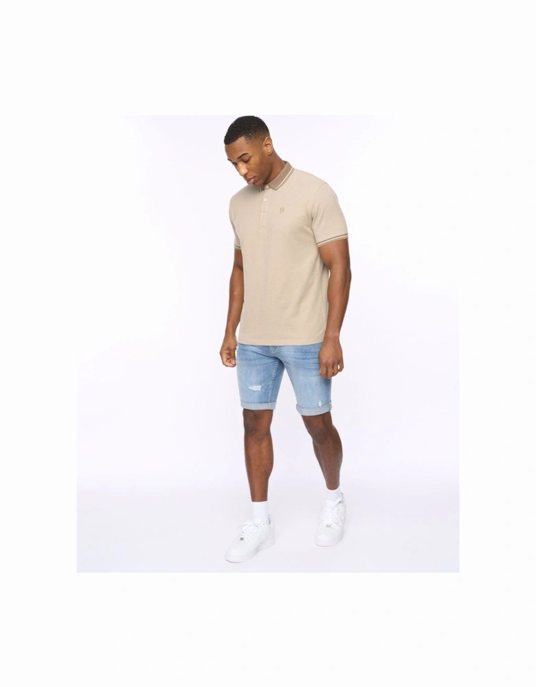 Riptrey Scratch Detail Denim Shorts