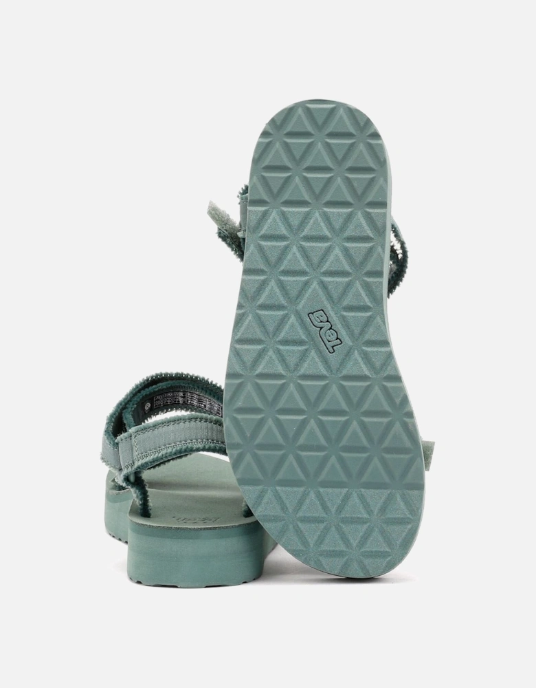 Midform Universal Canvas Women's Silver Pine Sandals