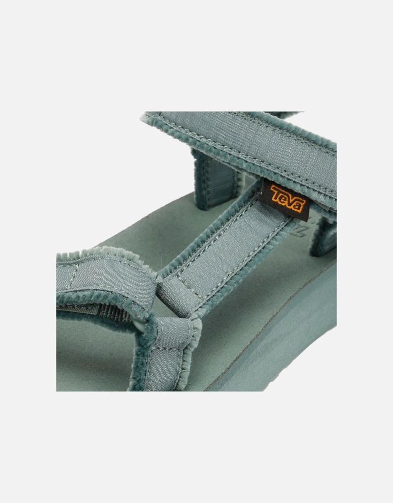 Midform Universal Canvas Women's Silver Pine Sandals