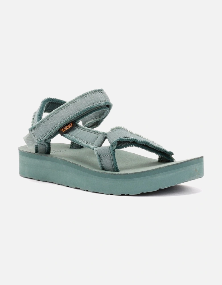 Midform Universal Canvas Women's Silver Pine Sandals