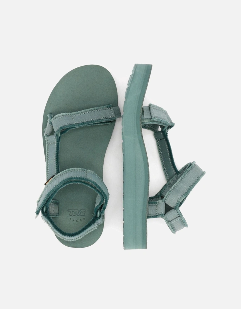Midform Universal Canvas Women's Silver Pine Sandals