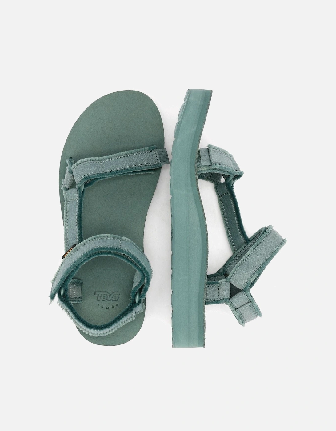 Midform Universal Canvas Women's Silver Pine Sandals