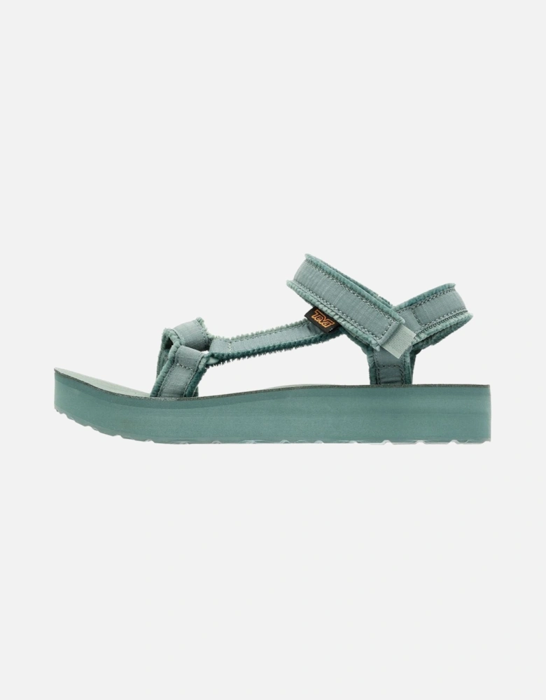 Midform Universal Canvas Women's Silver Pine Sandals