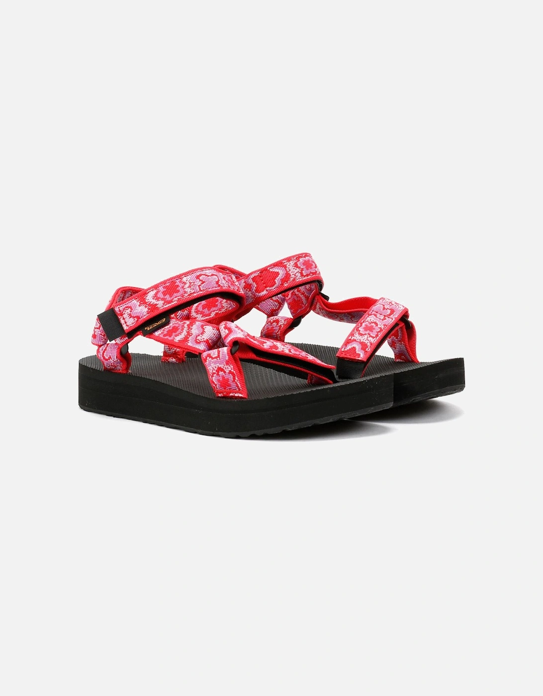 Midform Universal Women's Pink/Purple Floral Sandals, 9 of 8