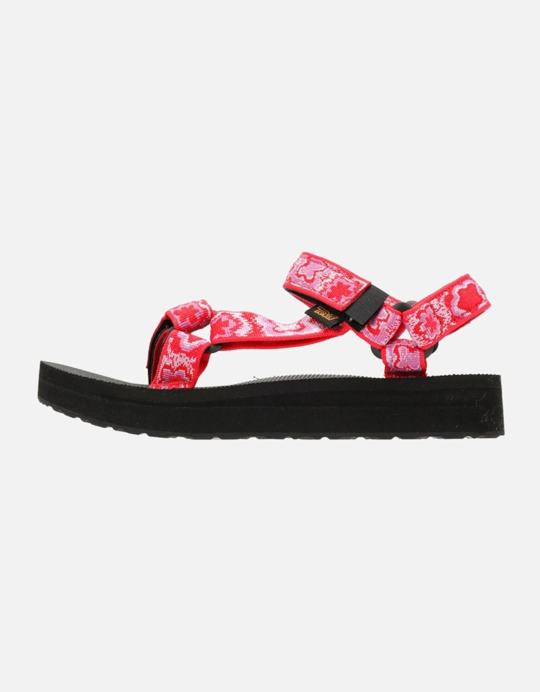 Midform Universal Women's Pink/Purple Floral Sandals