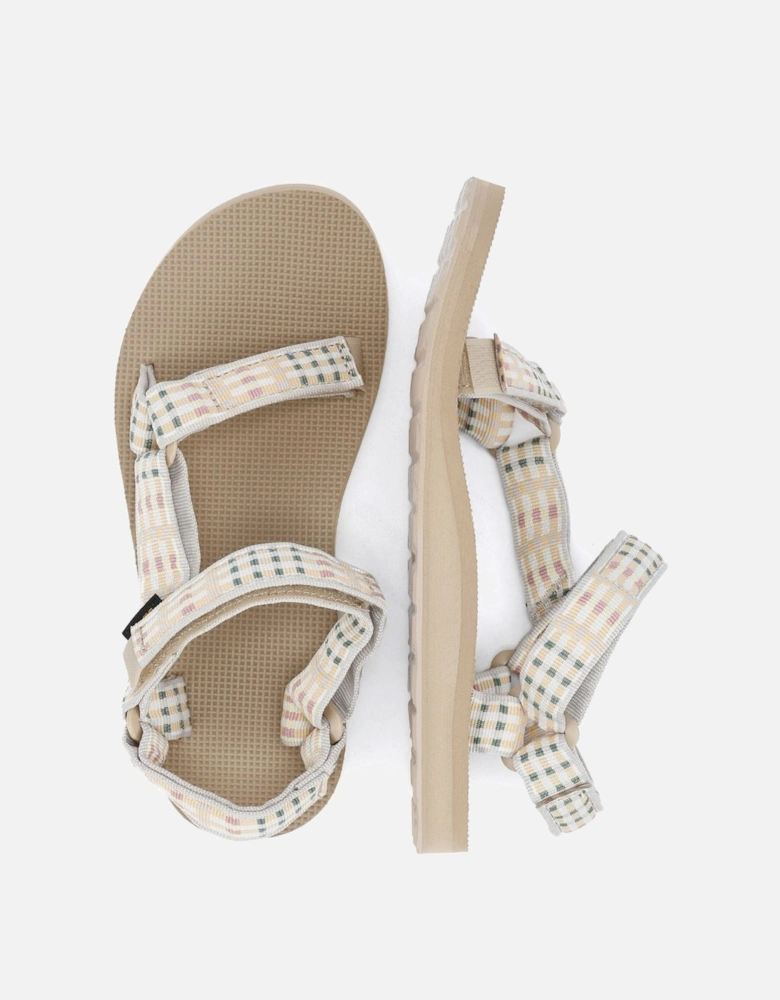 Original Universal Women's Check Taupe Sandals