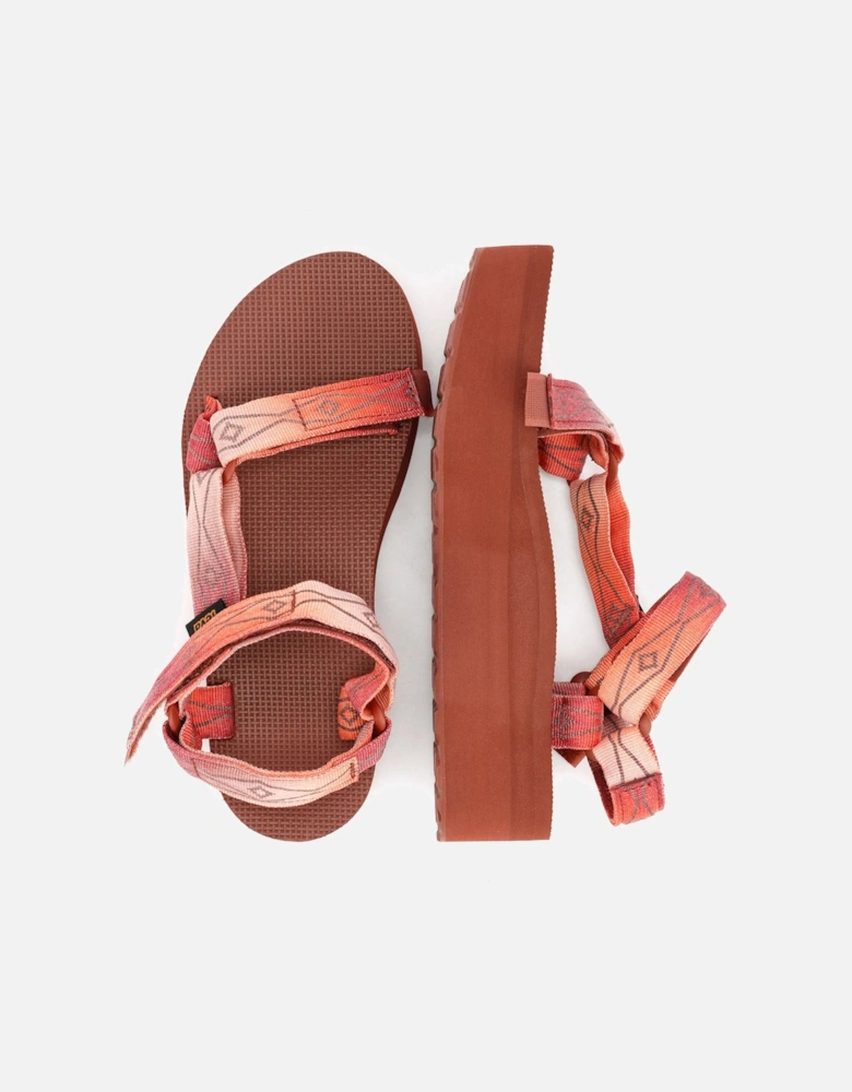 Flatform Universal Women's Sunscape Scarlet Sandals