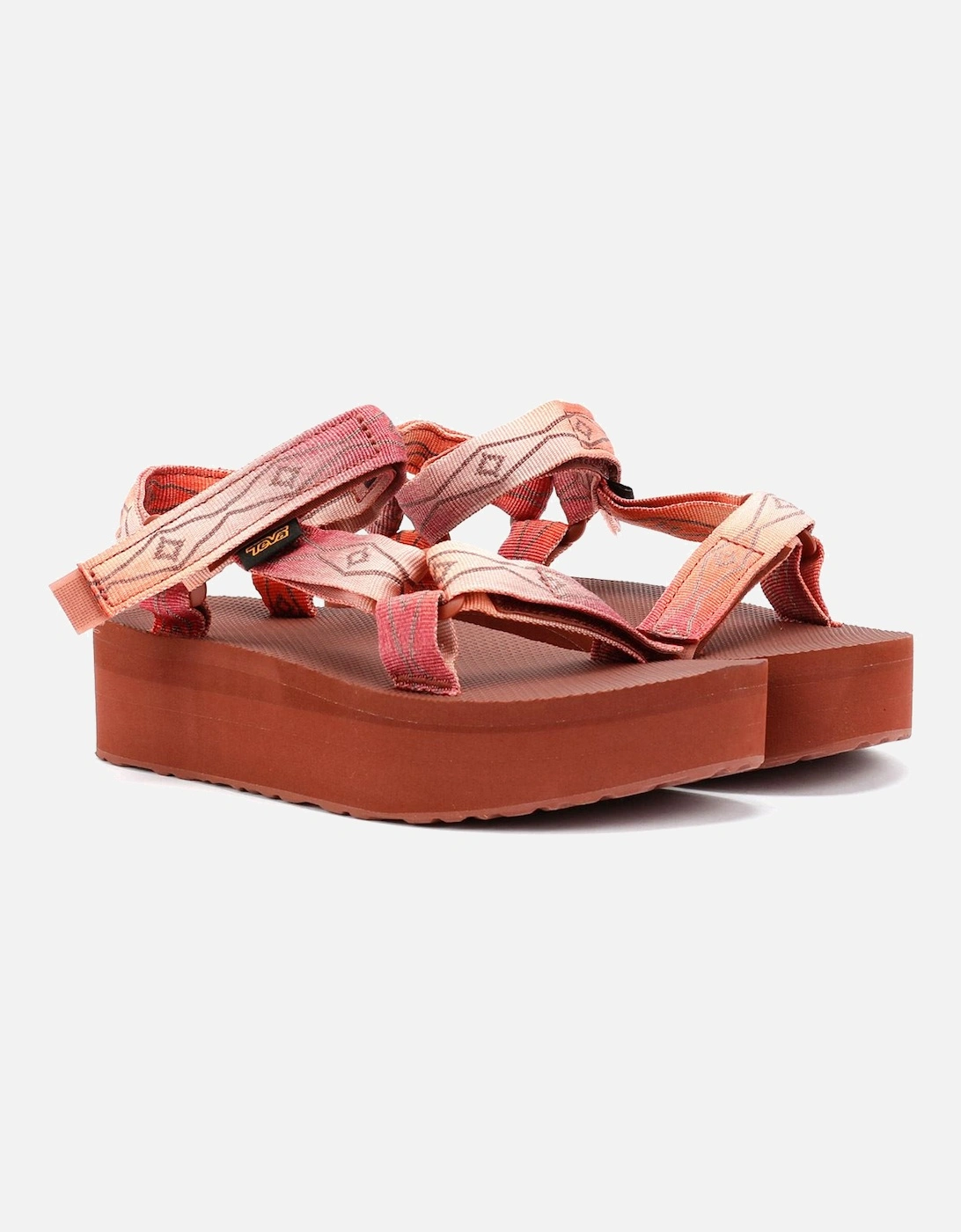 Flatform Universal Women's Sunscape Scarlet Sandals, 9 of 8