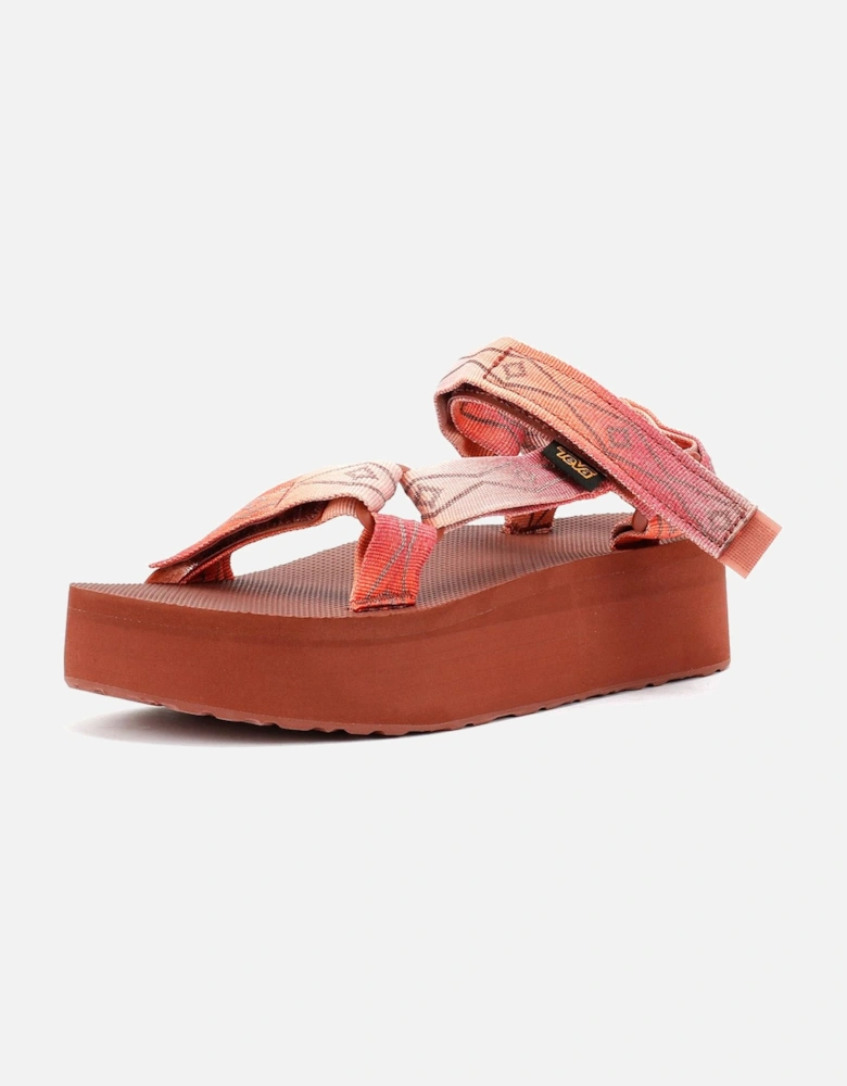 Flatform Universal Women's Sunscape Scarlet Sandals