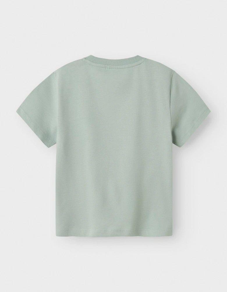 Mini Boy's Lou Short Sleeve Regular Fit Box Top Jadeite