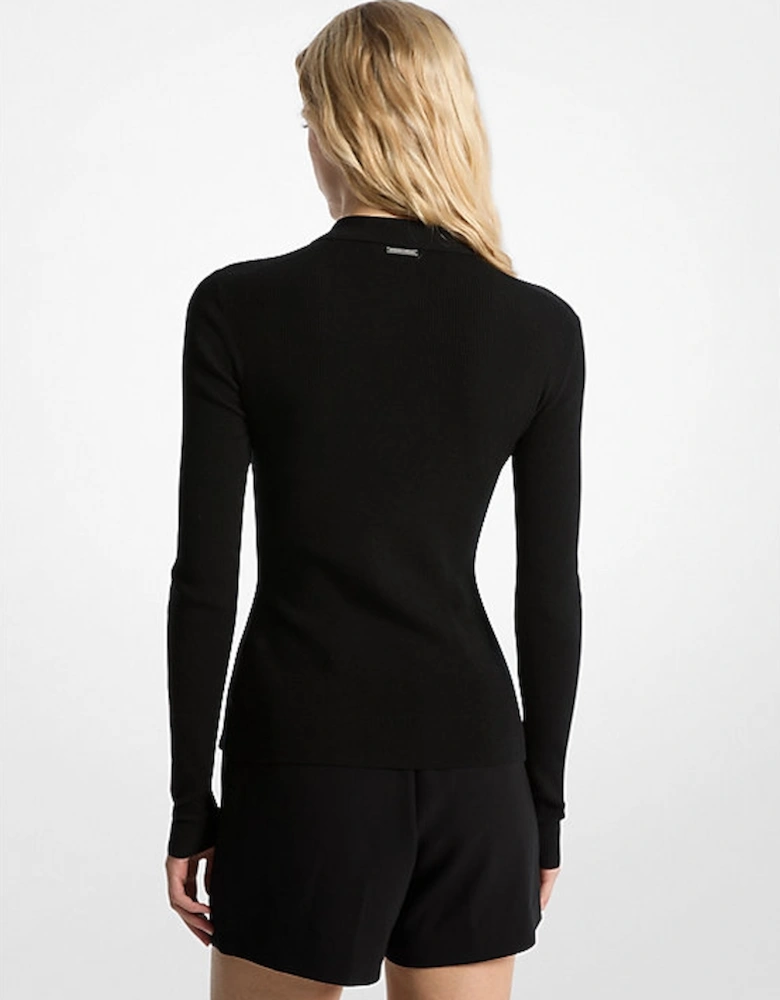 Ribbed Cardigan