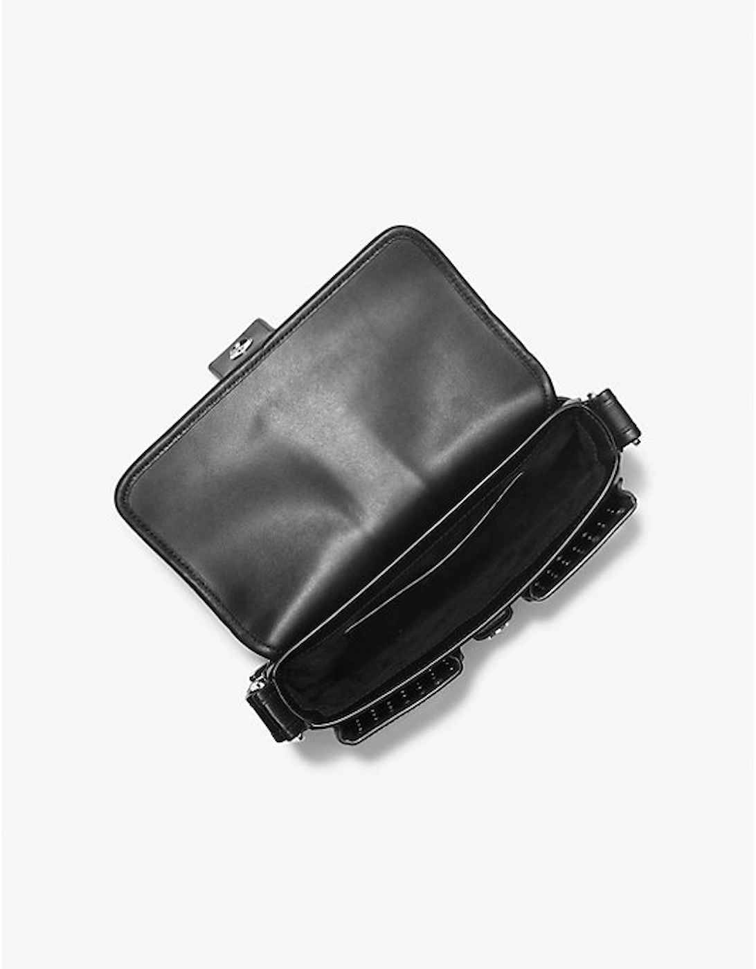 Colby Medium Grommeted Leather Shoulder Bag