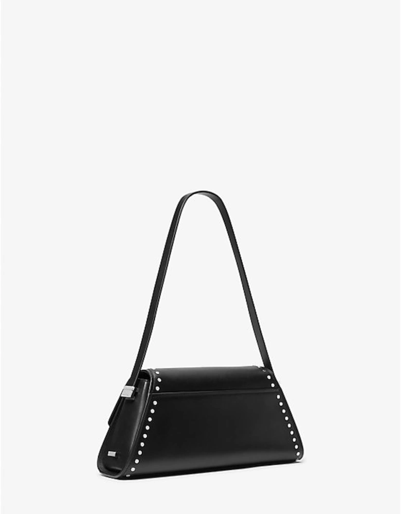 Ludlow Medium Studded Leather Shoulder Bag
