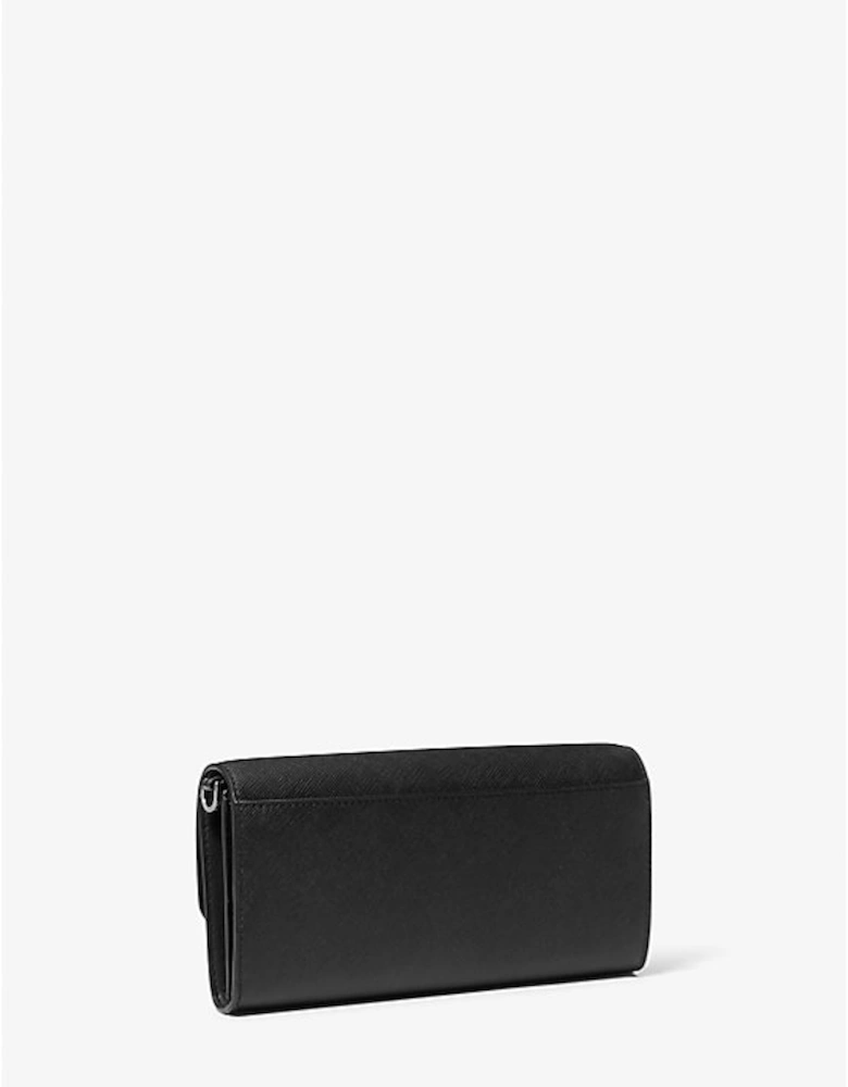 Jet Set Large Saffiano Leather 2-in-1 Convertible Crossbody Bag