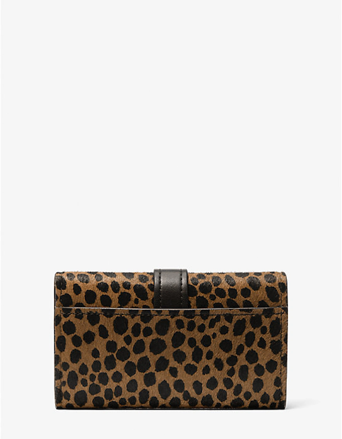 Nolita Medium Cheetah Print Calf Hair Tri-Fold Wallet