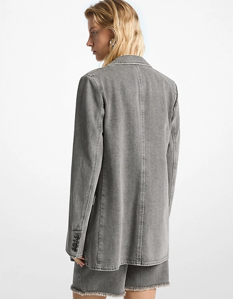 Boyfriend Denim Blazer