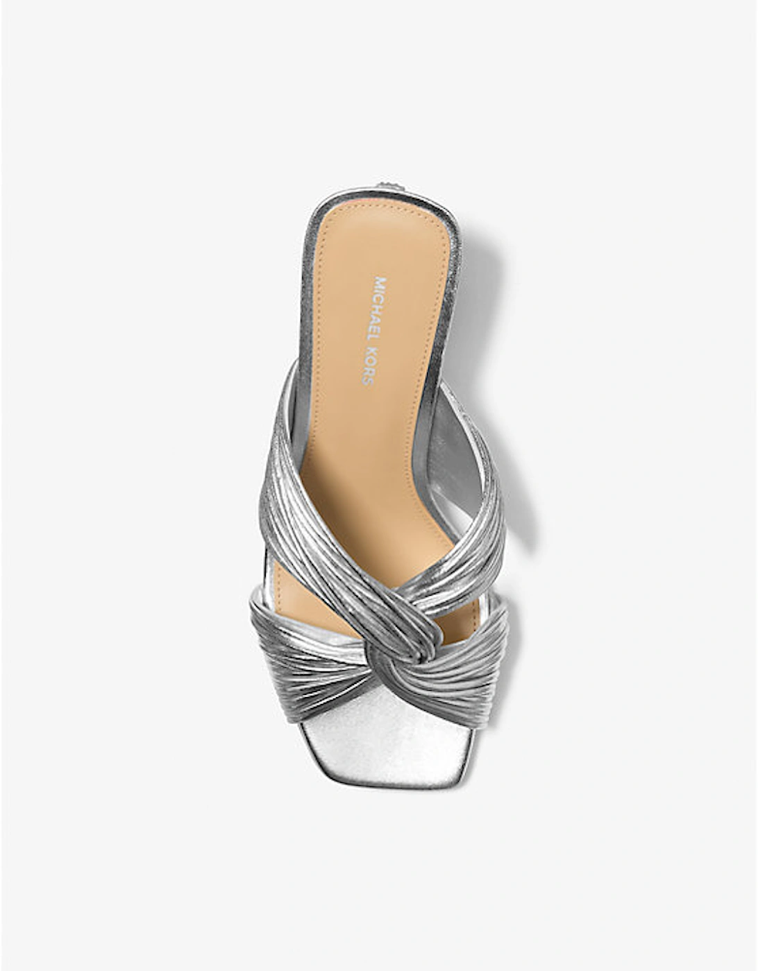 Alessia Metallic Mule Sandal