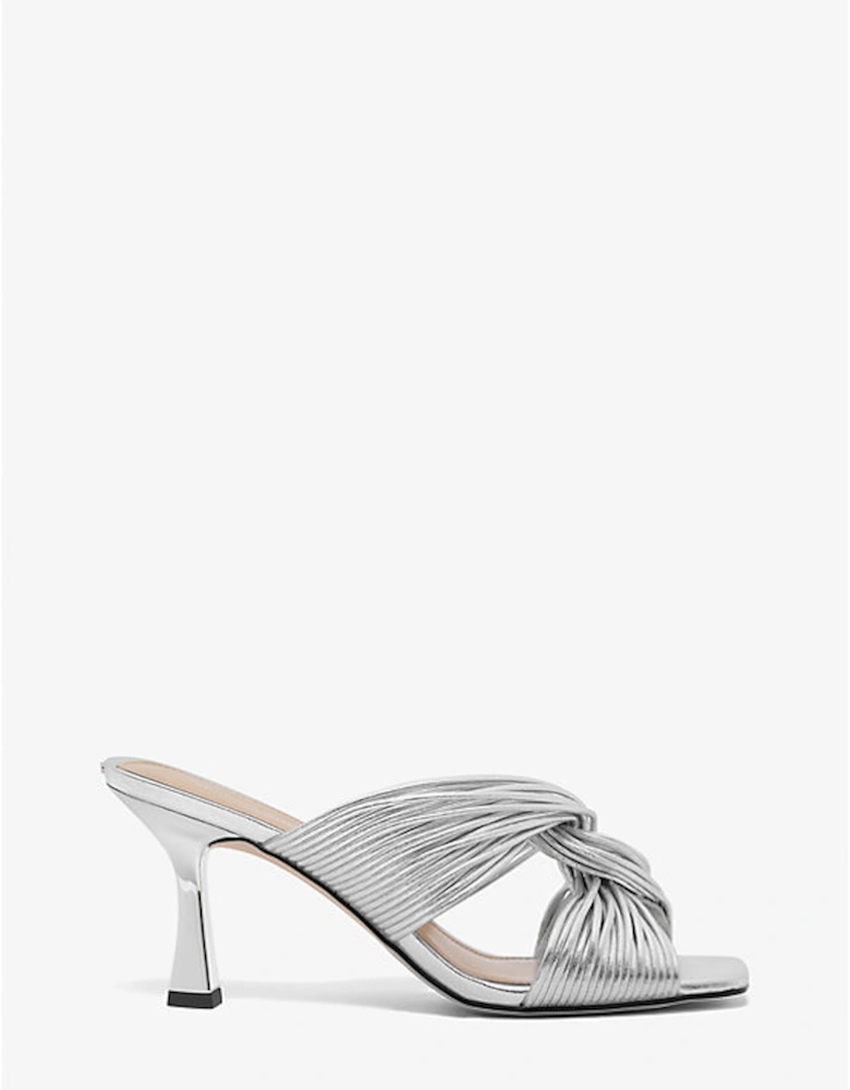 Alessia Metallic Mule Sandal