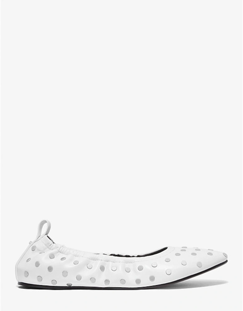 Amy Studded Leather Ballet Flat