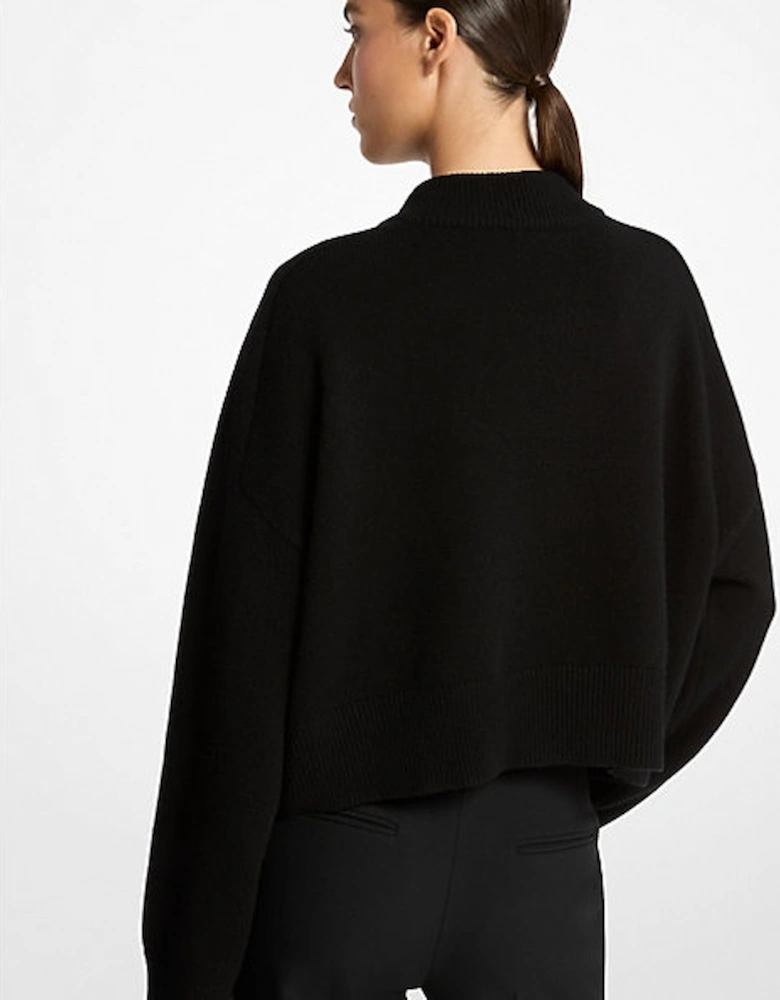 Cashmere Varsity Sweater