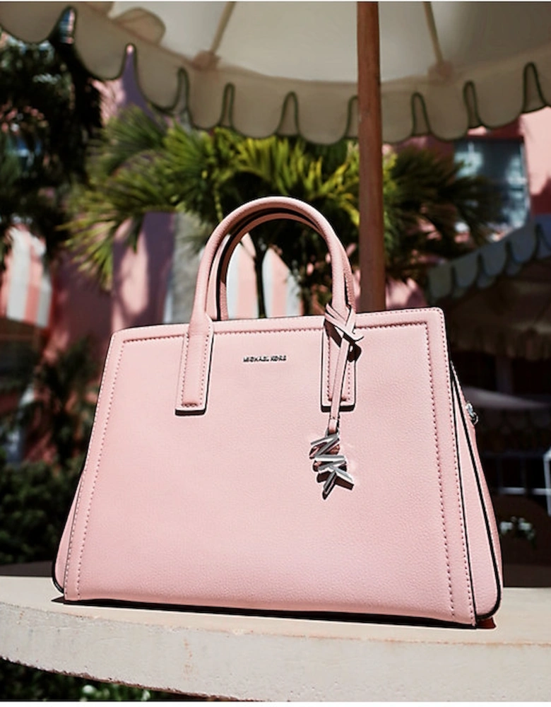 Laila Medium Leather Satchel