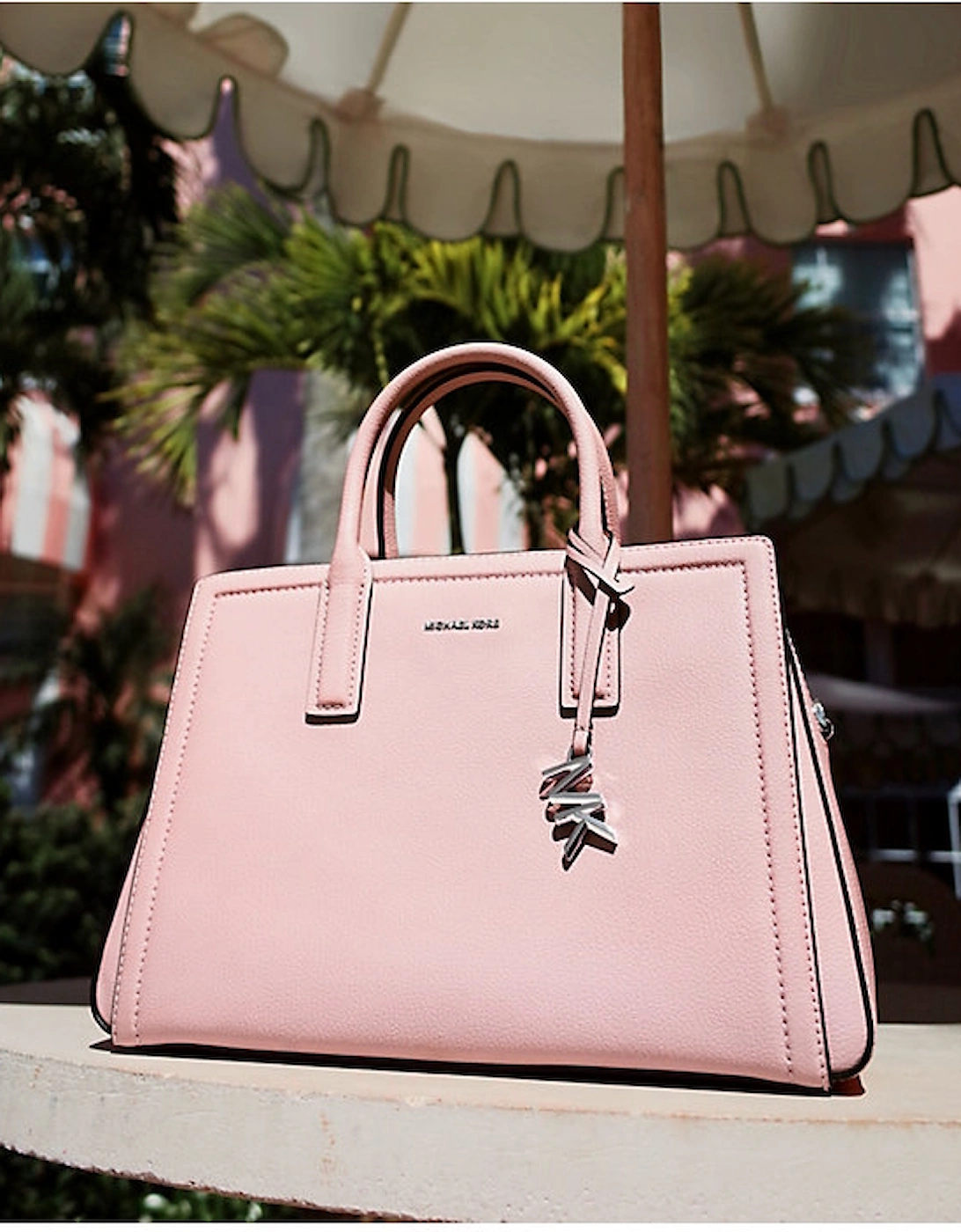Laila Medium Leather Satchel