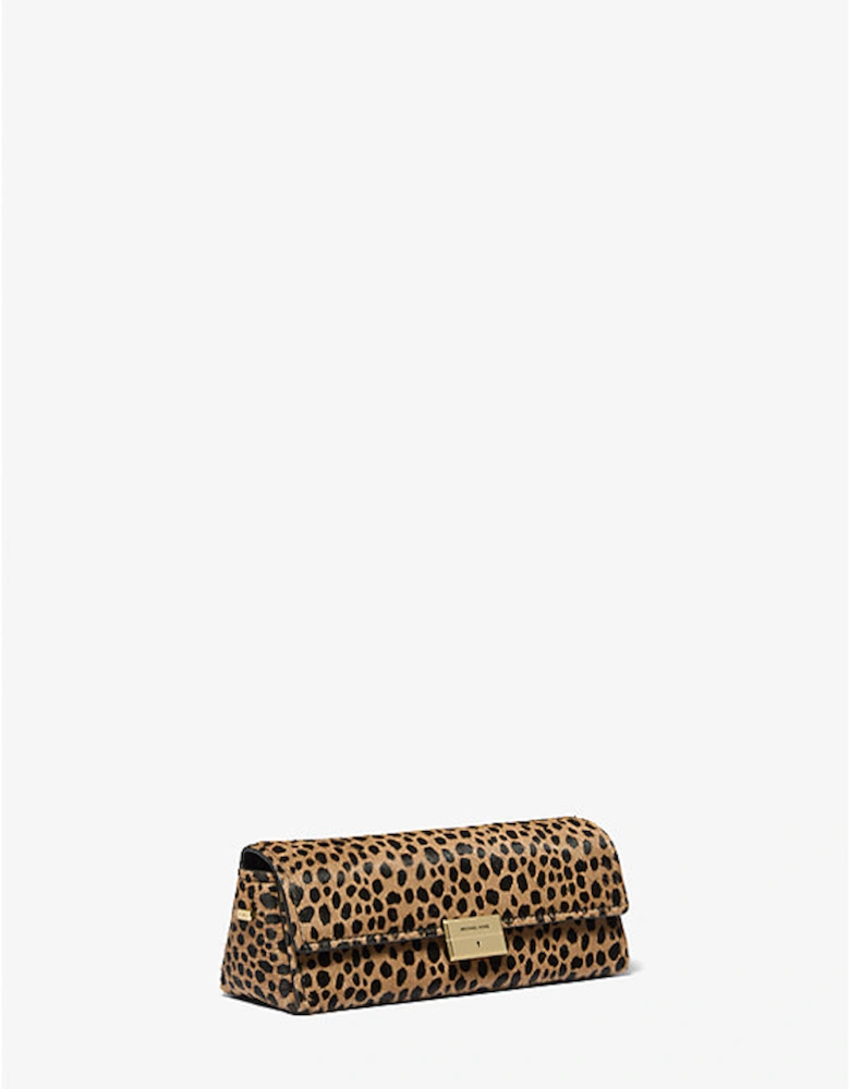 Ludlow Small Cheetah-Print Calf Hair Convertible Pochette