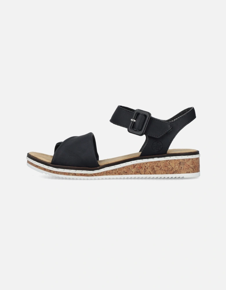V3691-00 Womens Sandals Black