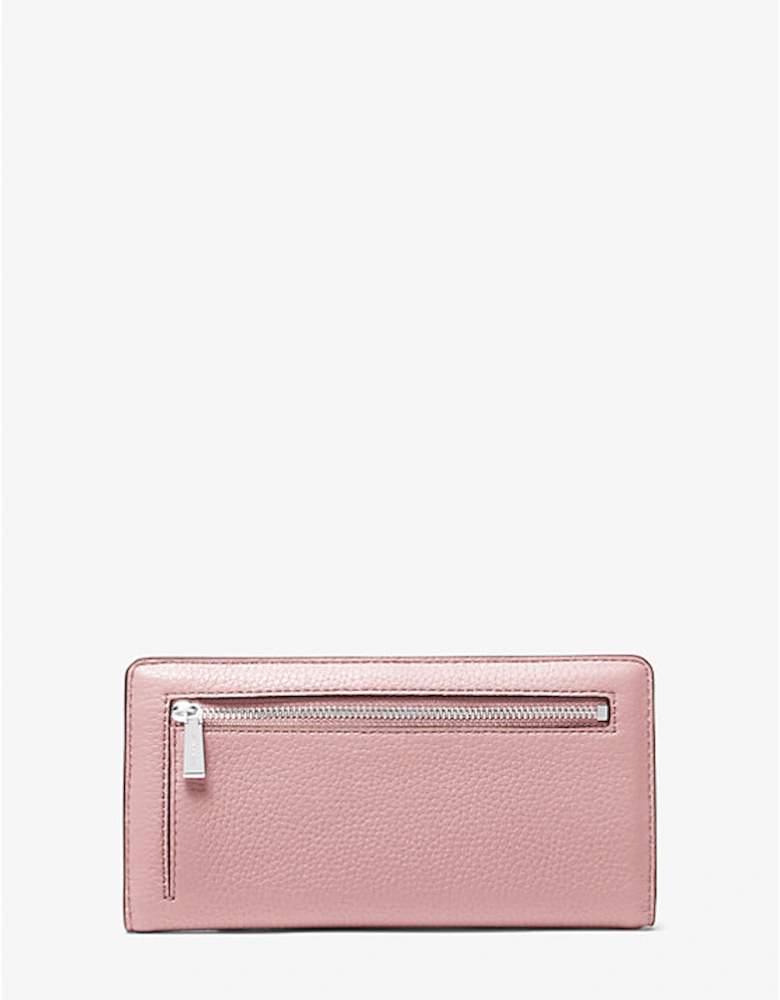Bryant Large Pebbled Leather Snap-Front Wallet