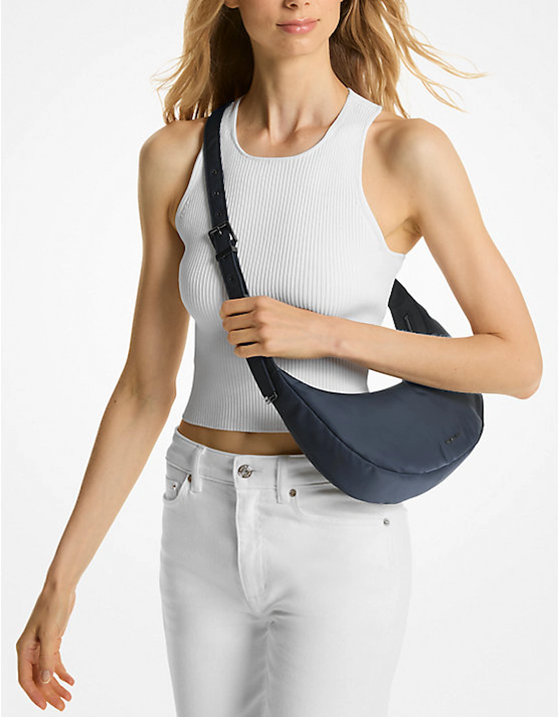 Avra Medium Nylon Crossbody Bag
