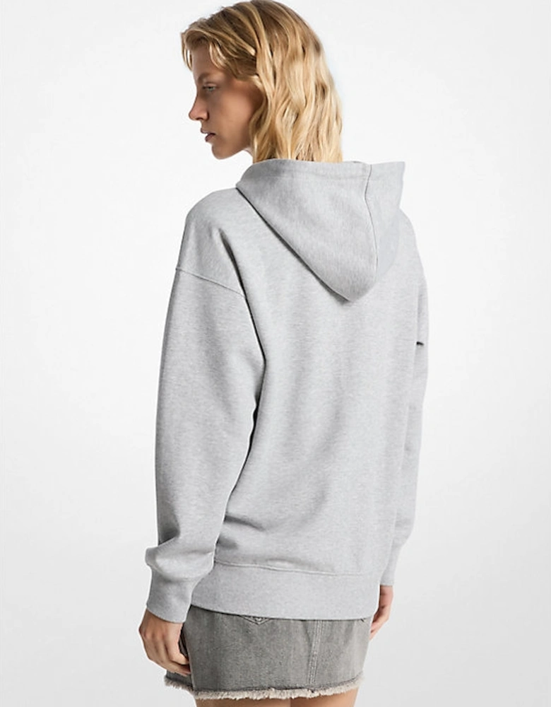 Logo Embossed Hoodie