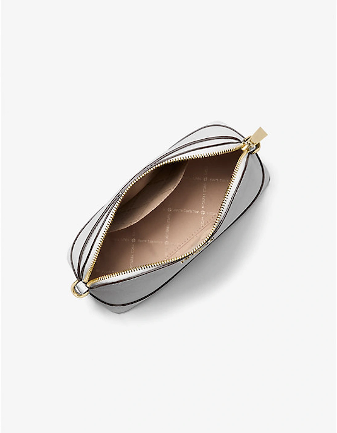 Large Saffiano Leather Dome Crossbody Bag