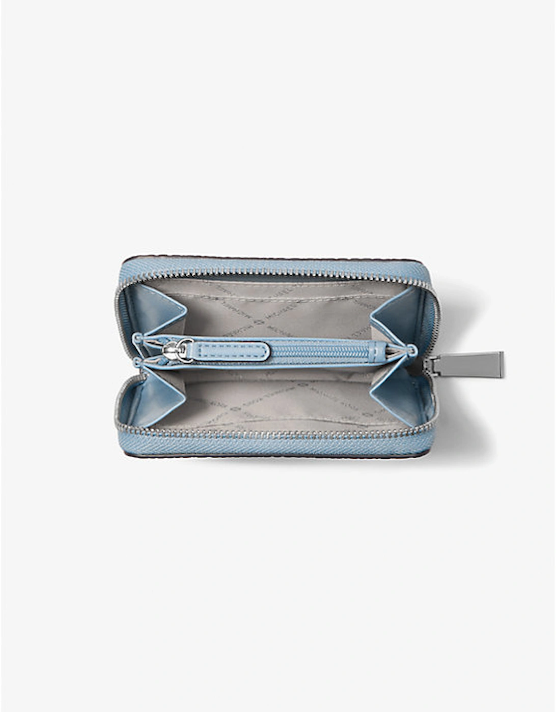 Jet Set Small Snake Embossed Leather Wallet