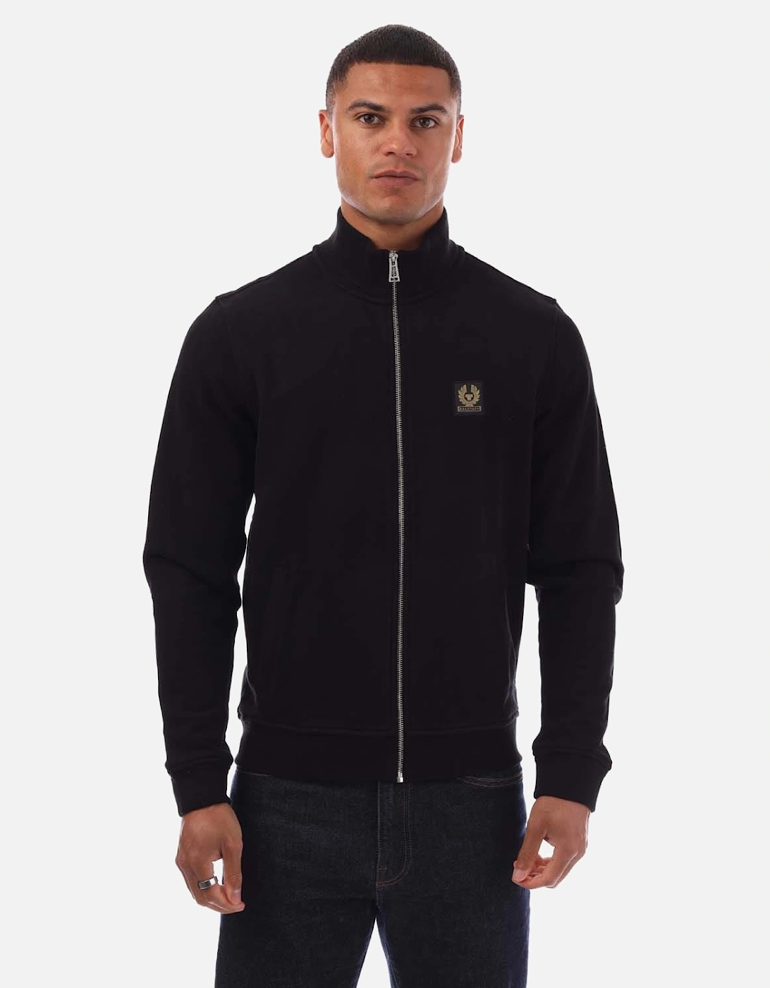 Cotton Fleece Full Zip Sweatshirt, 5 of 4